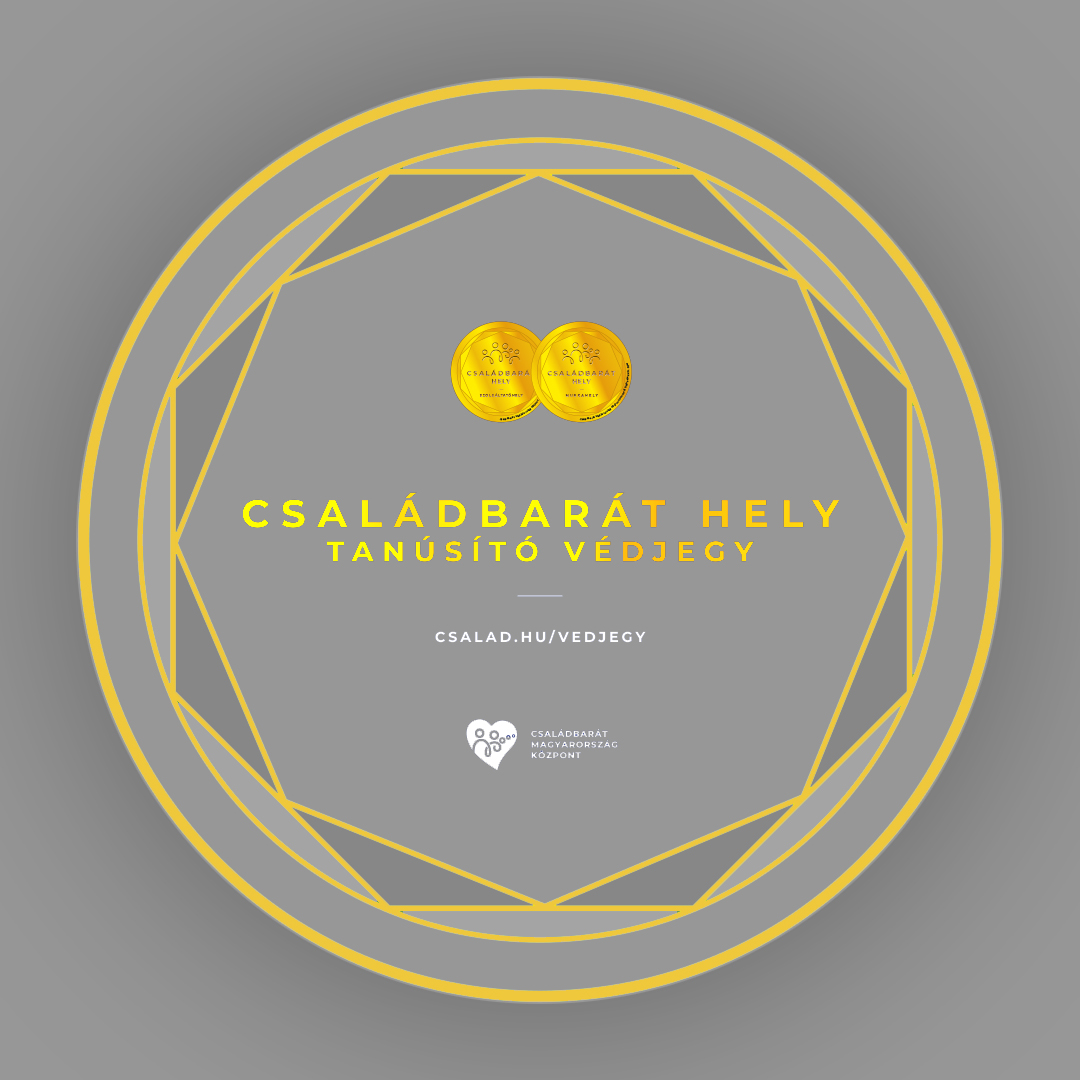 Családbarát Hely minősítés logó